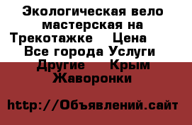 Экологическая вело мастерская на Трекотажке. › Цена ­ 10 - Все города Услуги » Другие   . Крым,Жаворонки